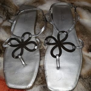 Silver Aerosols sandals